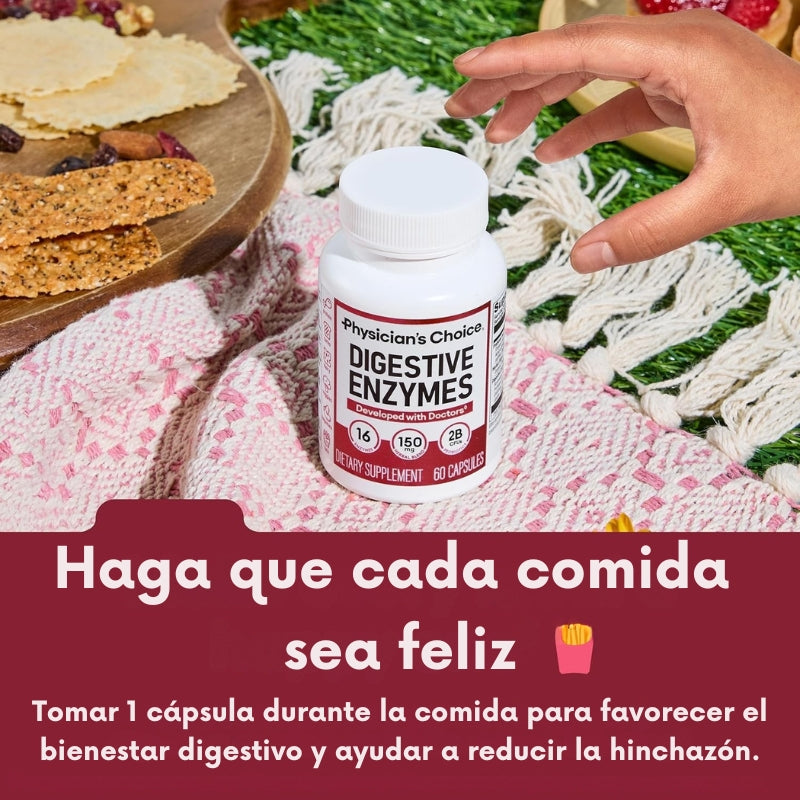 Physician'sChoice - Capsulas de Enzimas Digestivas
