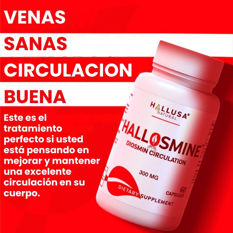 Hallosmine - Apoyo a la circulación de diosmina