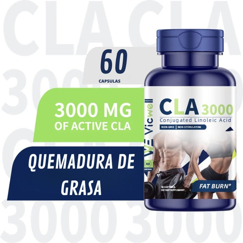 CLA 3000 - Capsulas para quemar grasa