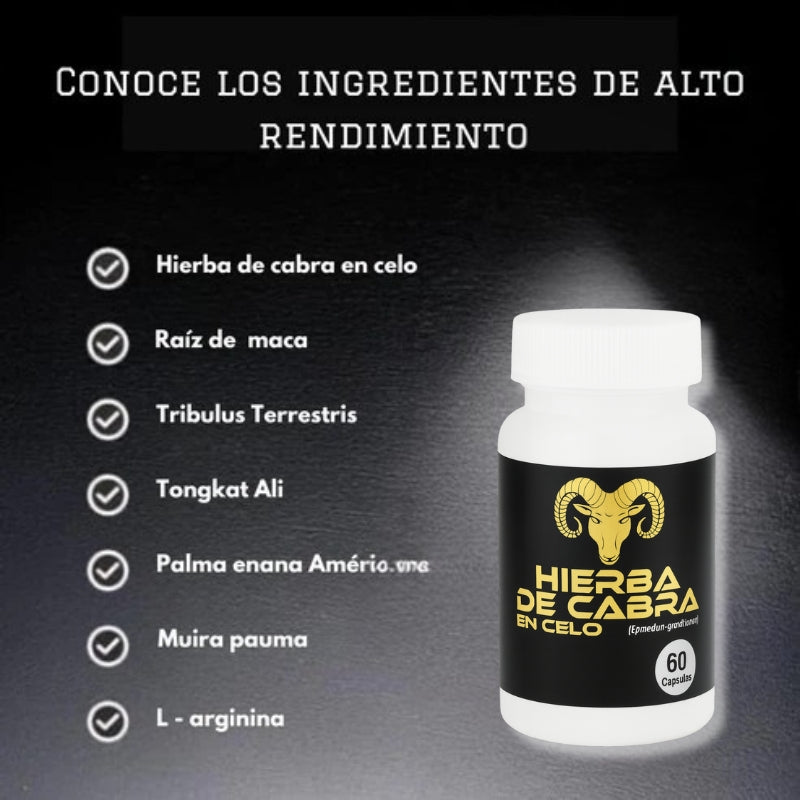 Capsulas Hierba de Cabra en Celo