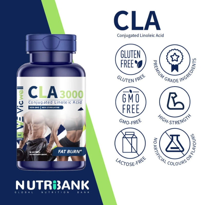 CLA 3000 - Capsulas para quemar grasa