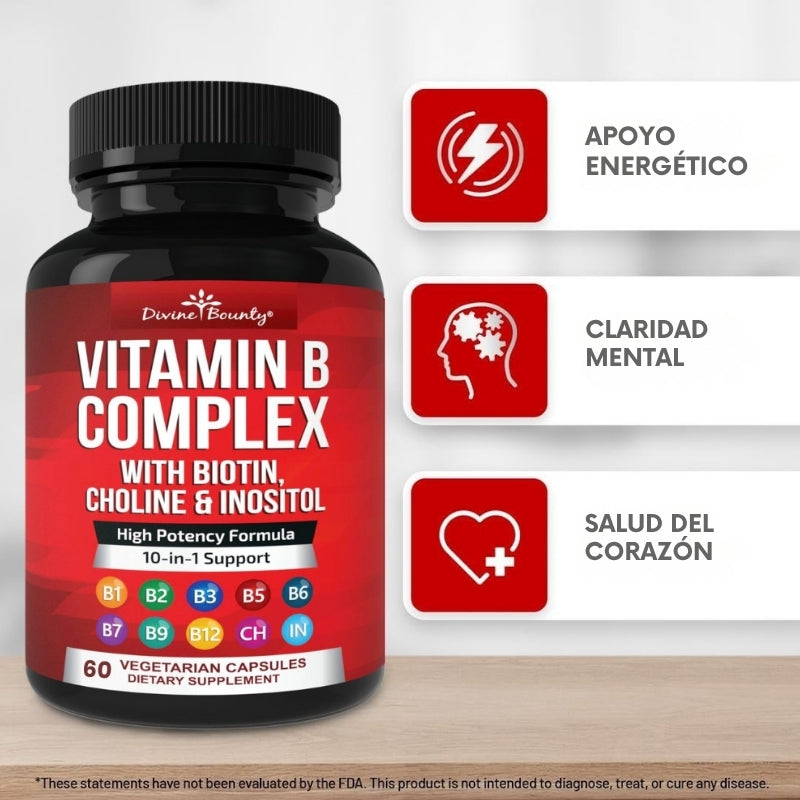 DivineBounty - Vitaminas del complejo Super B
