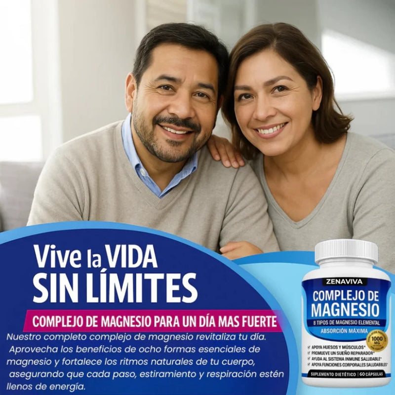 ZenaMag - Capsulas de Magnesio Complex