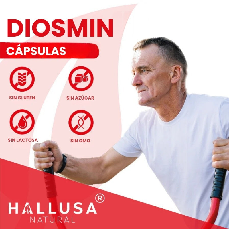 Hallosmine - Apoyo a la circulación de diosmina