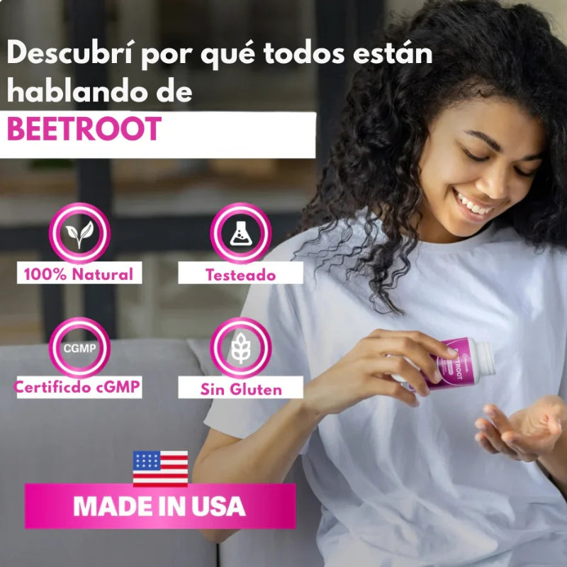 BeetVital – Cápsulas de Remolacha para el Bienestar Diario