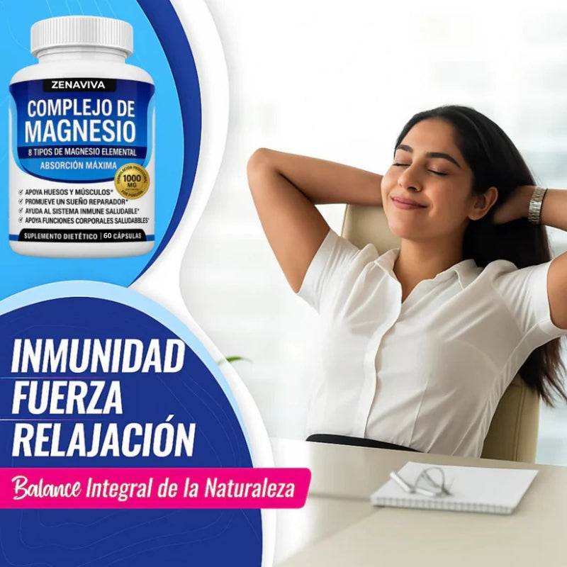 ZenaMag - Capsulas de Magnesio Complex