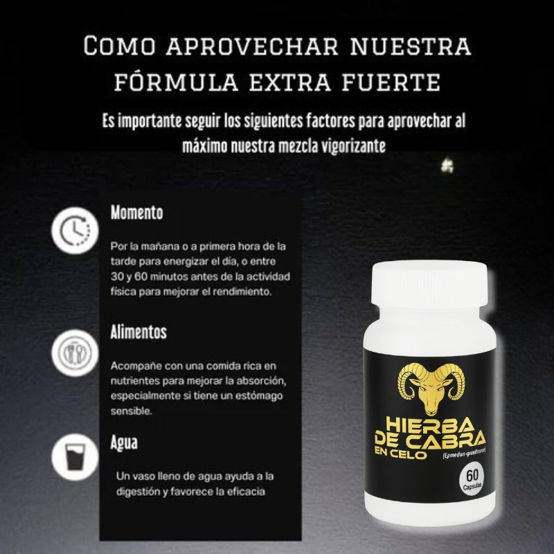 Capsulas Hierba de Cabra en Celo