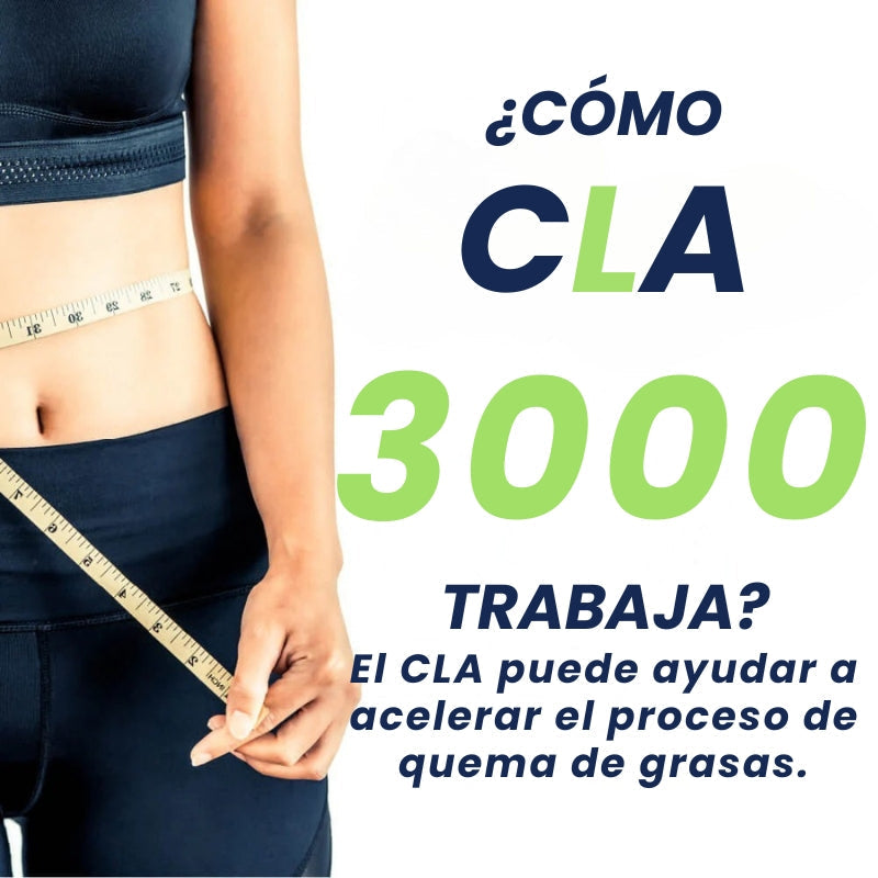 CLA 3000 - Capsulas para quemar grasa