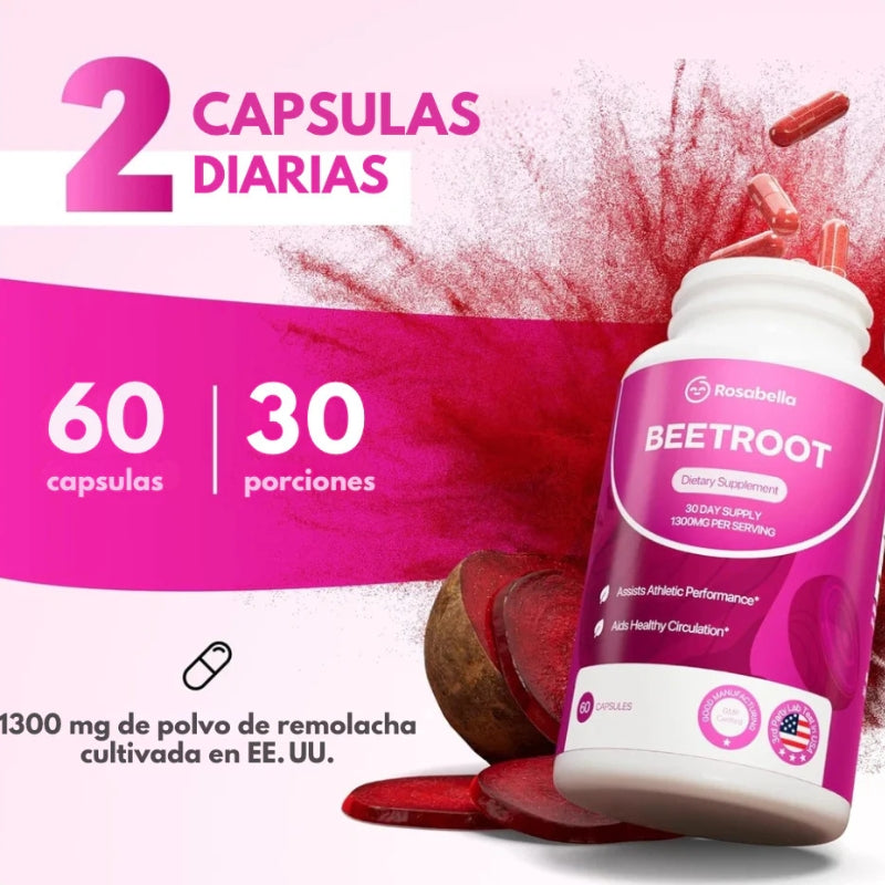 BeetVital – Cápsulas de Remolacha para el Bienestar Diario