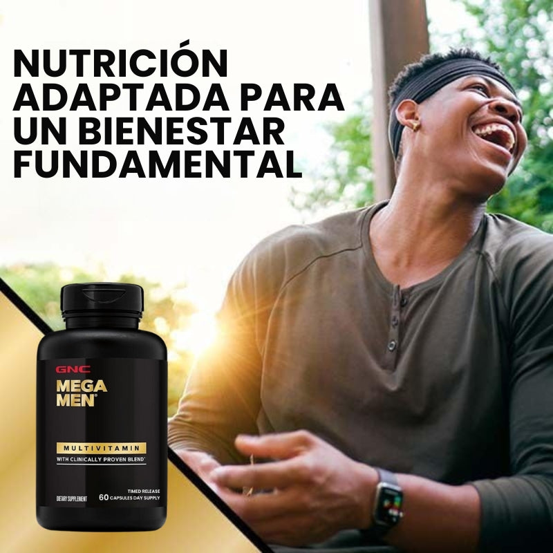 GNC MegaMen - Cápsulas multivitamínicas para Prostata