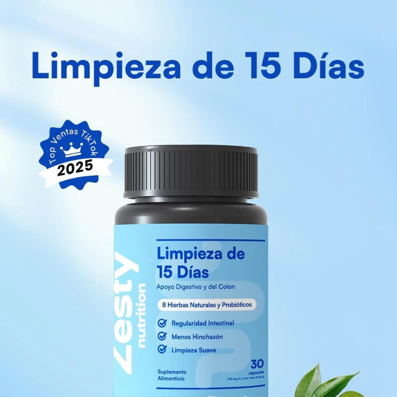 Zesty - Capsulas Limpieza de 15 Días