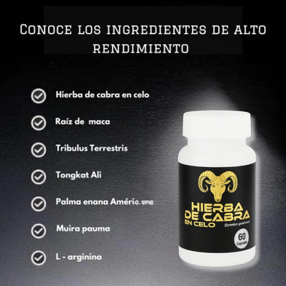Capsulas Hierba de Cabra en Celo
