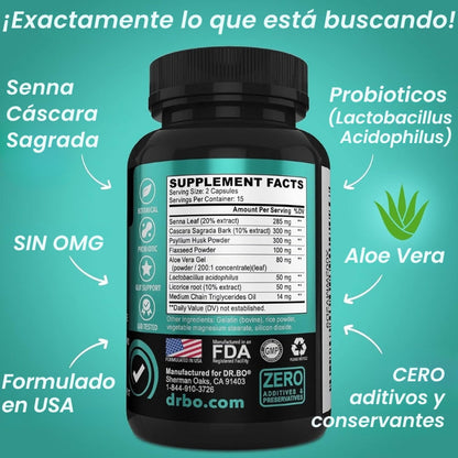 Dr. Bo - Capsulas 15 Days para digestión