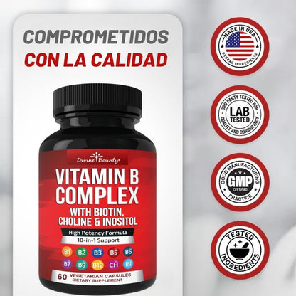 DivineBounty - Vitaminas del complejo Super B