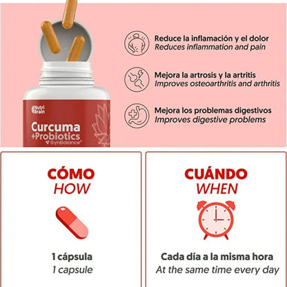 Capsulas Curcuma - Alivia tu cuerpo, fortalece tu mente