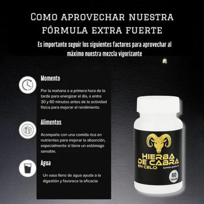 Capsulas Hierba de Cabra en Celo