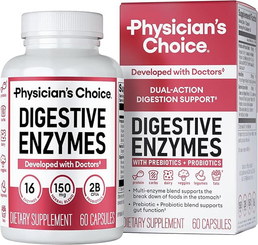 Physician'sChoice - Capsulas de Enzimas Digestivas