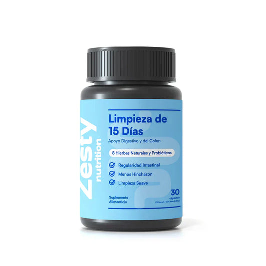 Zesty - Capsulas Limpieza de 15 Días